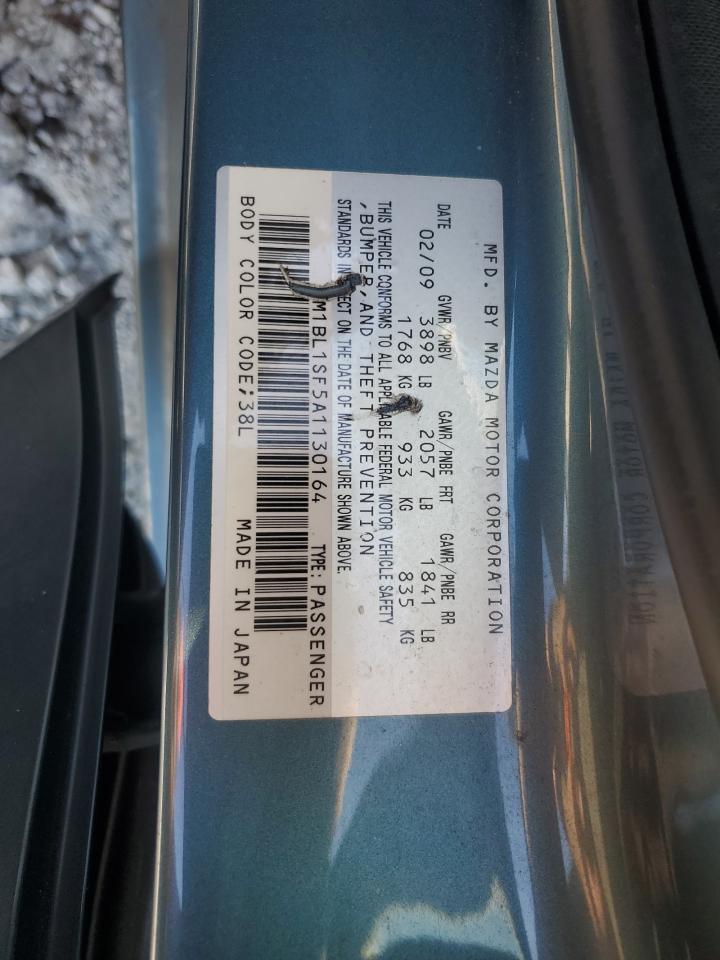 2010 Mazda 3 I VIN: JM1BL1SF5A1130164 Lot: 81604375