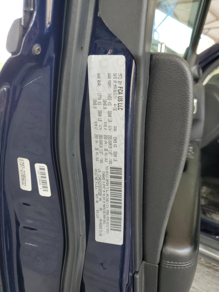 2016 Dodge Durango Limited VIN: 1C4RDHDG7GC437228 Lot: 82300855