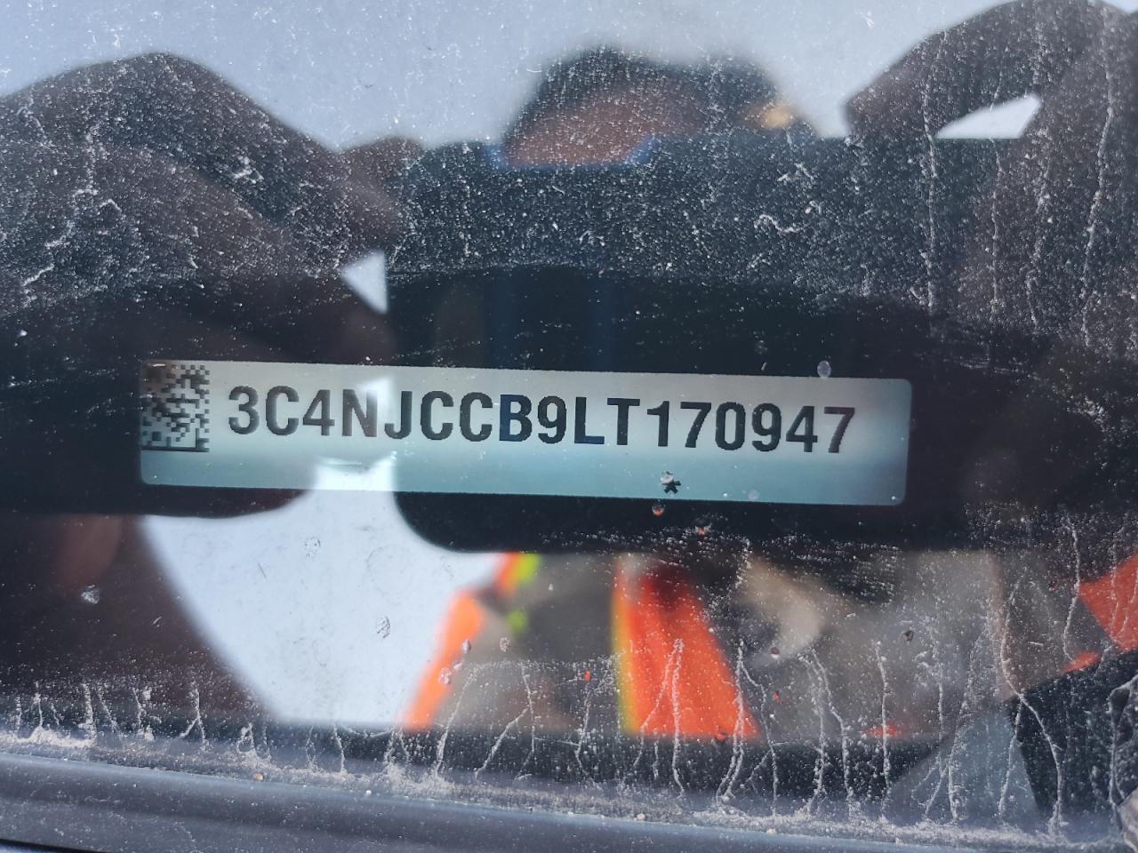 2020 Jeep Compass Limited VIN: 3C4NJCCB9LT170947 Lot: 85901075