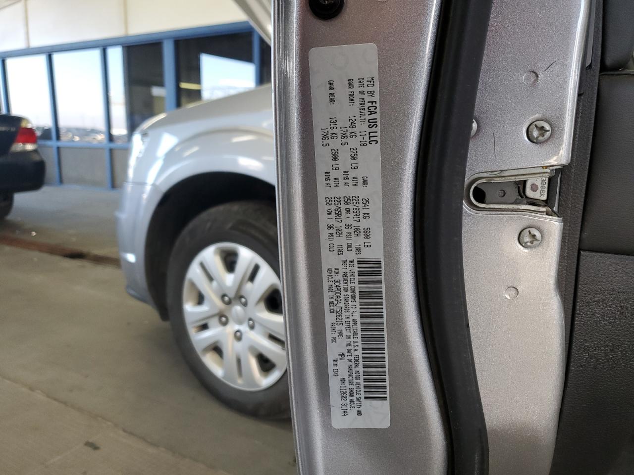 2018 Dodge Journey Se VIN: 3C4PDDAG4JT528215 Lot: 84899585