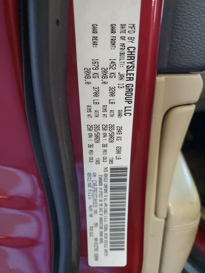 2014 Jeep Grand Cherokee Limited VIN: 1C4RJFBG1EC101619 Lot: 85601965