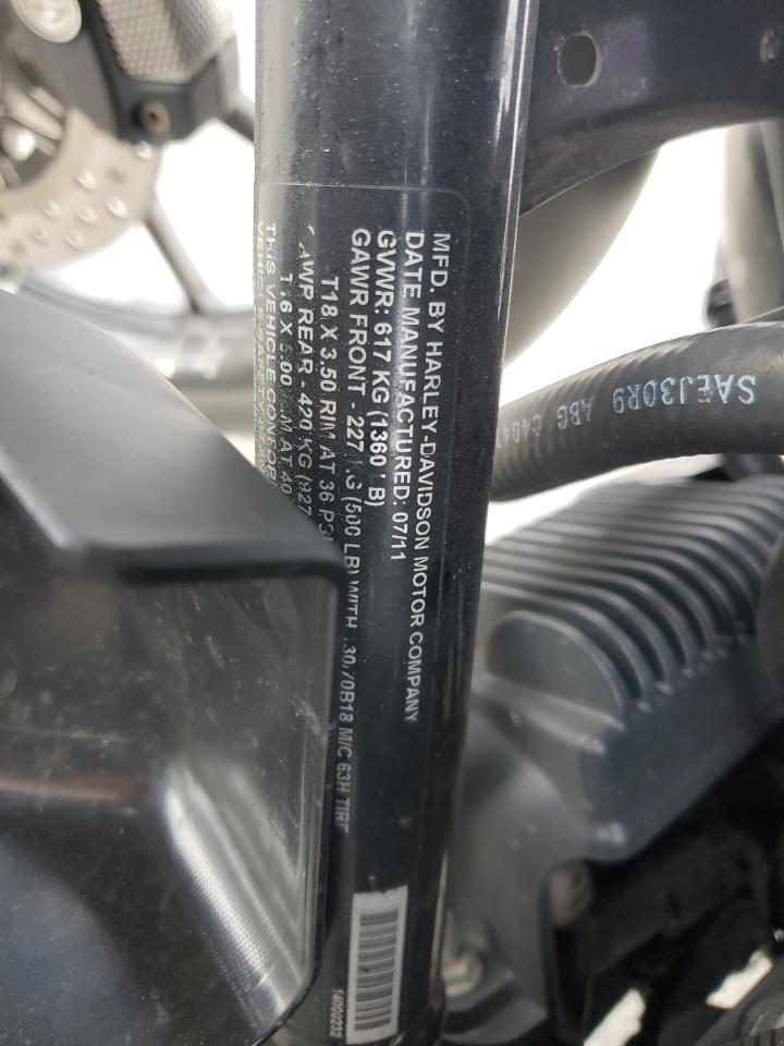 2012 Harley-Davidson Fltrx Road Glide Custom VIN: 1HD1KHM19CB610504 Lot: 90848505