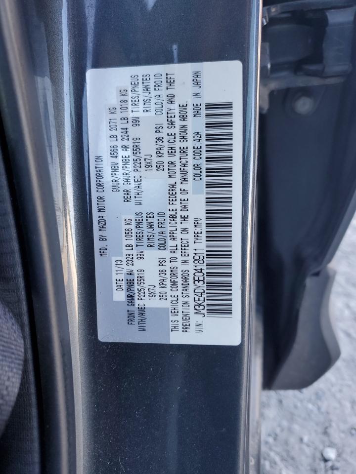 2014 Mazda Cx-5 Gt VIN: JM3KE4DY3E0418911 Lot: 82268125