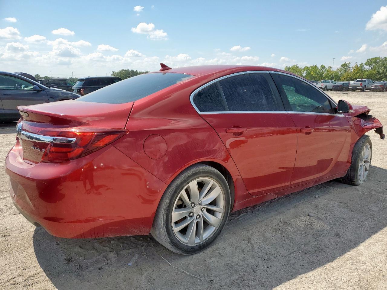 2014 Buick Regal red sedan gas 2G4GK5EX2E9290553 photo #4