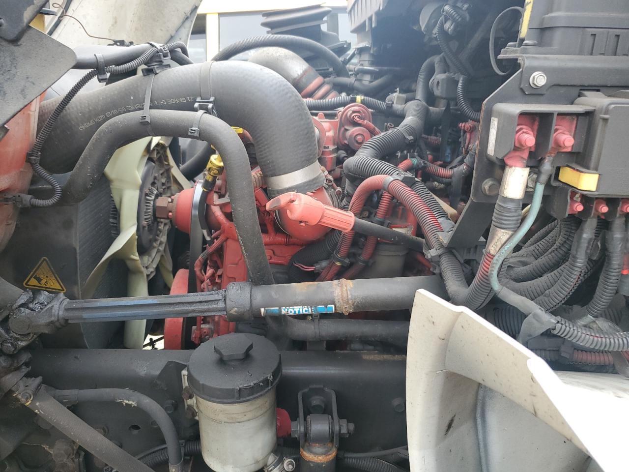 2021 International Mv607 - Refrigerated Box Truck VIN: 3HAEUMML0ML639764 Lot: 86189135