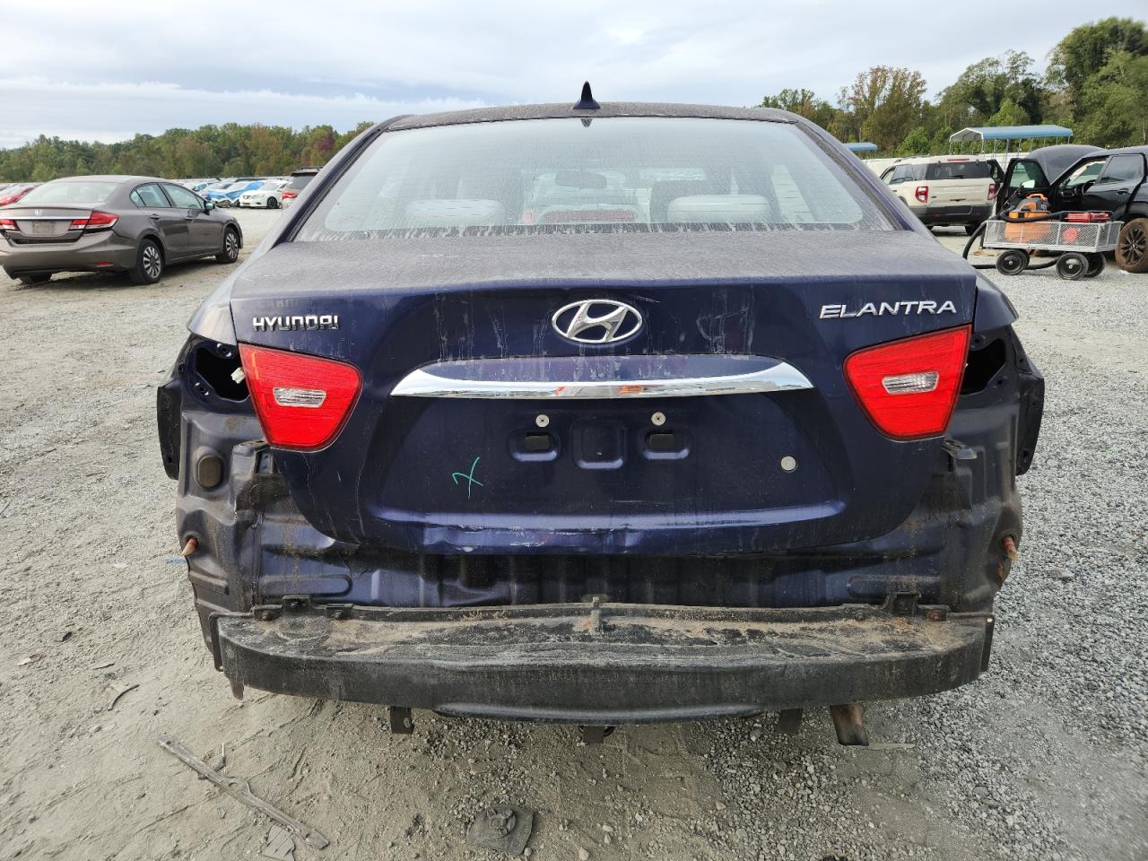 2010 Hyundai Elantra Blue VIN: KMHDU4AD9AU031218 Lot: 85120435