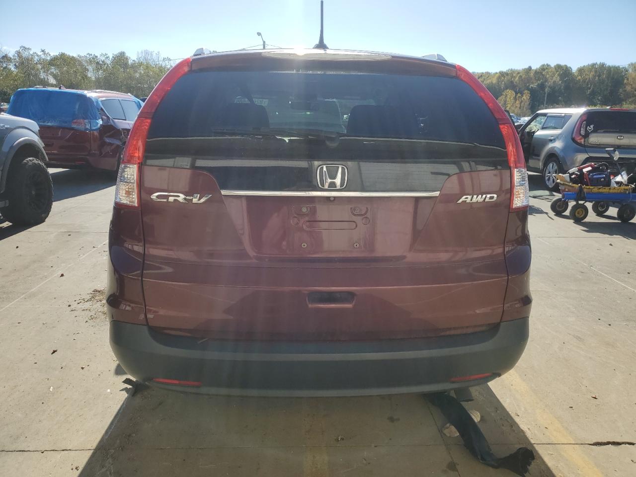 2014 Honda Cr-V Exl VIN: 5J6RM4H71EL090893 Lot: 82684605