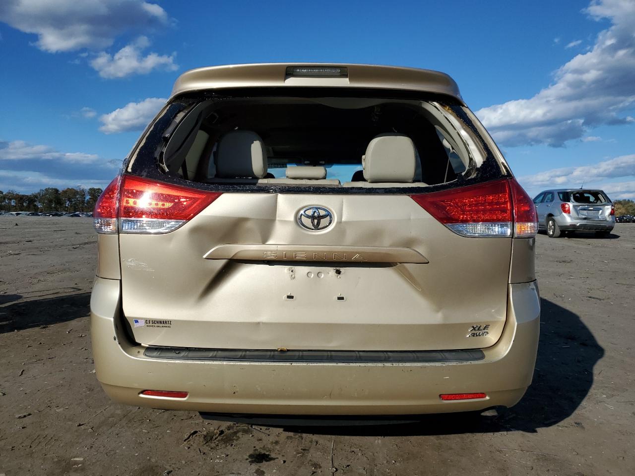 2011 Toyota Sienna Xle VIN: 5TDDK3DC5BS022156 Lot: 87451465