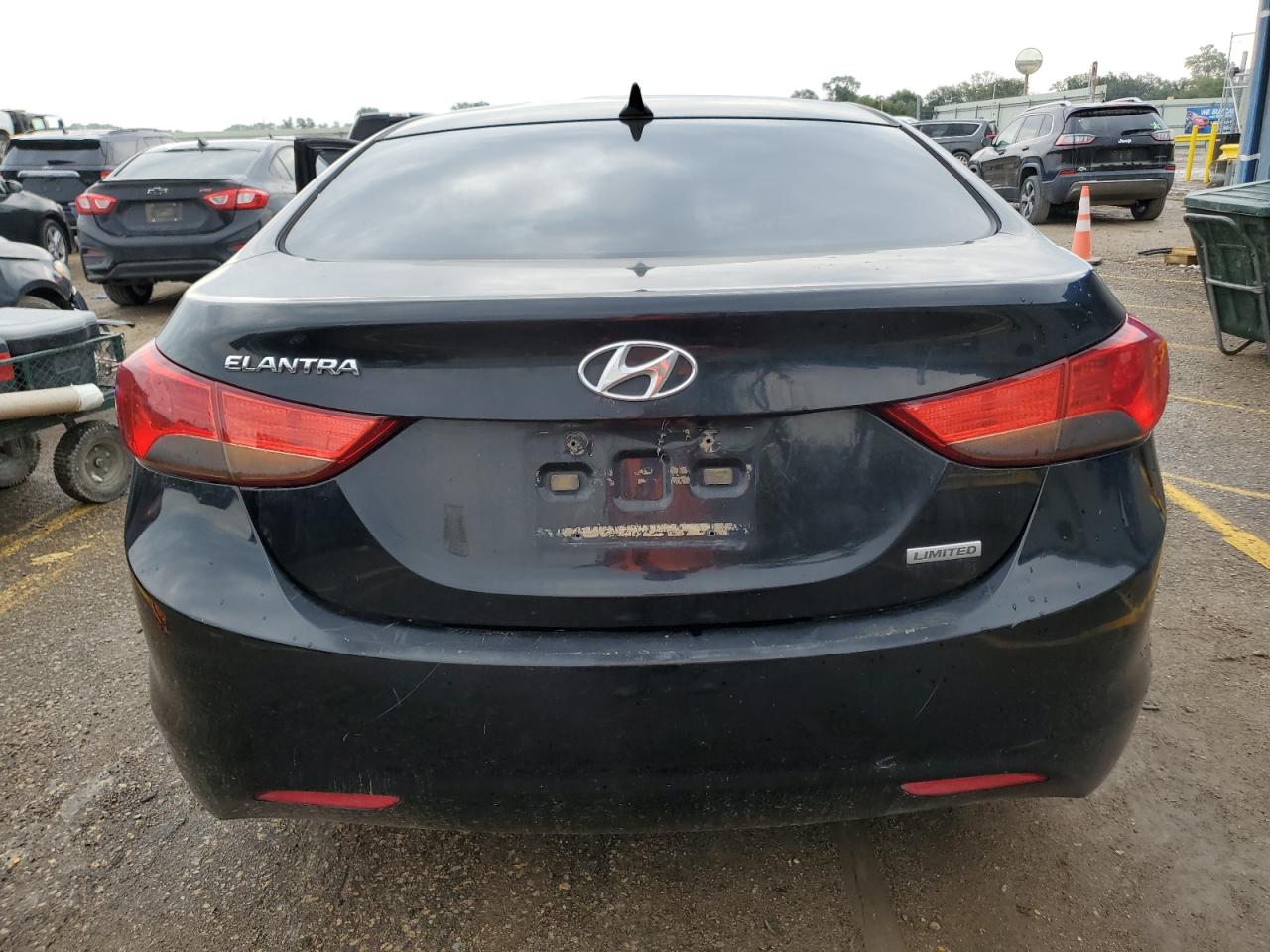 2012 Hyundai Elantra Gls VIN: KMHDH4AE3CU220687 Lot: 82411915