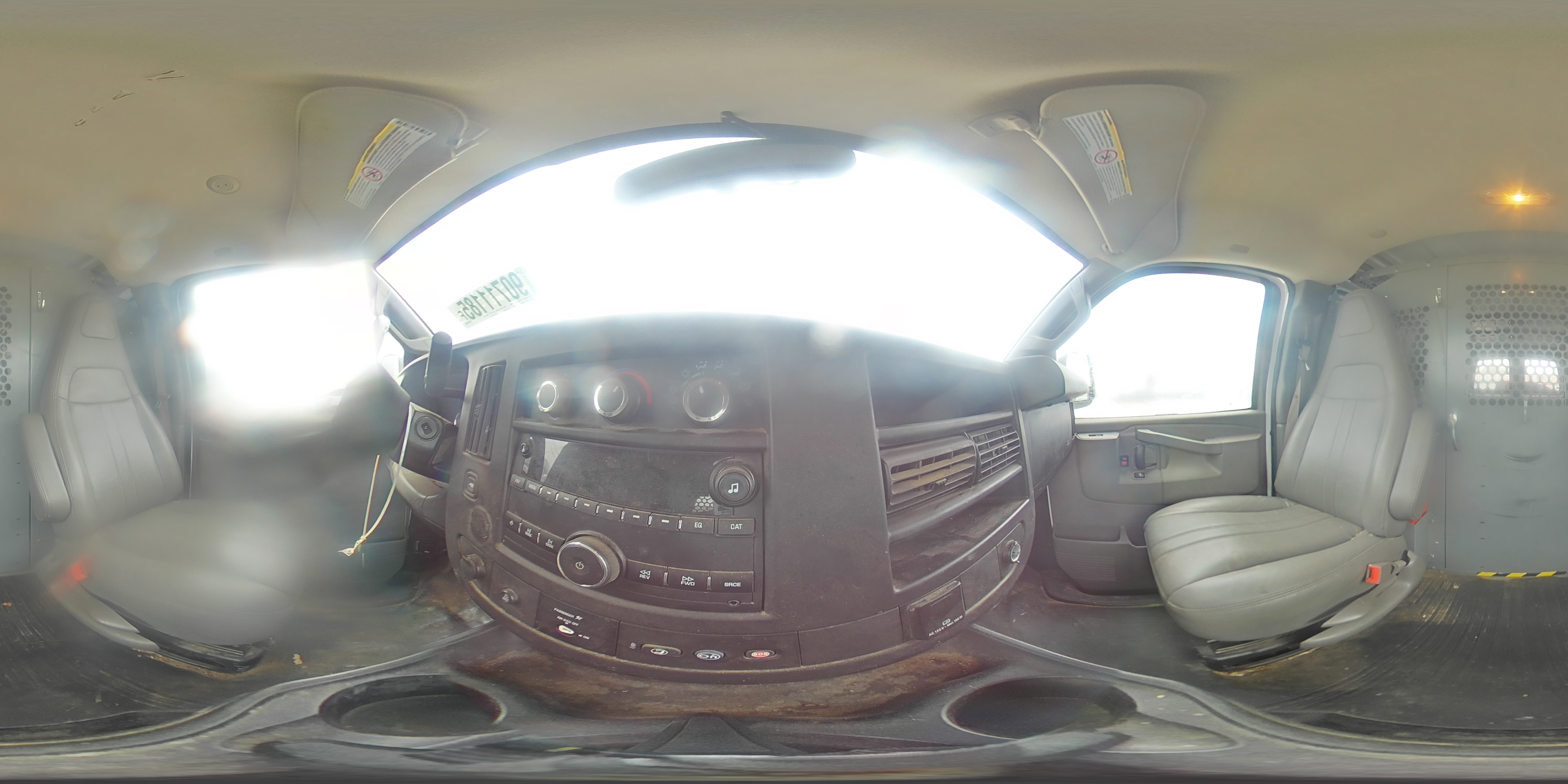 2019 Chevrolet Express 2500 Delivery Van VIN: 1GCWGAFP8K1153254 Lot: 90711185