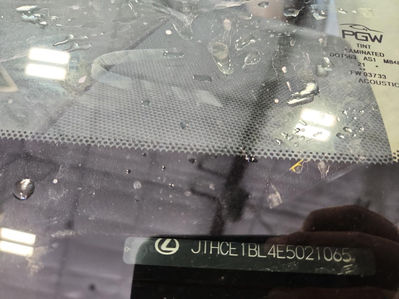 2014 Lexus Gs 350 VIN: JTHCE1BL4E5021065 Lot: 85696085