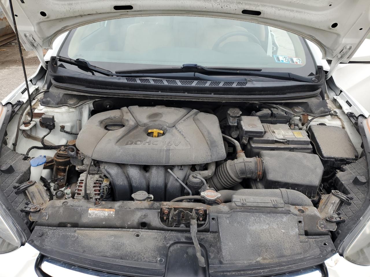 2012 Hyundai Elantra Gls VIN: 5NPDH4AE6CH099507 Lot: 87474095