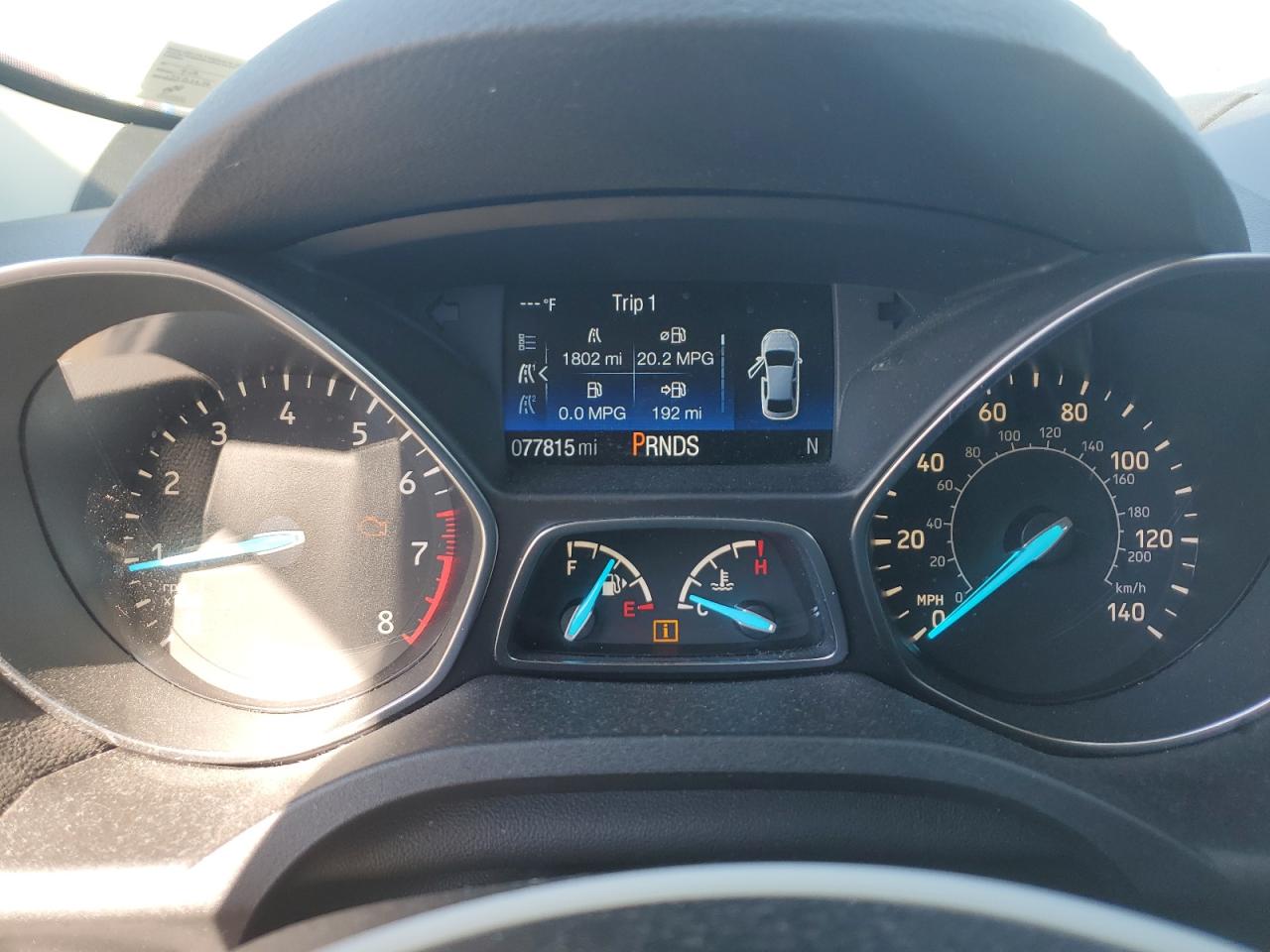 2017 Ford Escape Titanium VIN: 1FMCU9J92HUD91297 Lot: 84936635