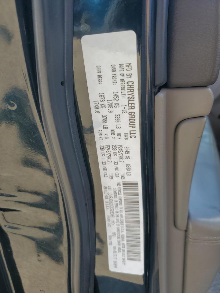 2012 Jeep Grand Cherokee Laredo VIN: 1C4RJEAG3CC229305 Lot: 86317065