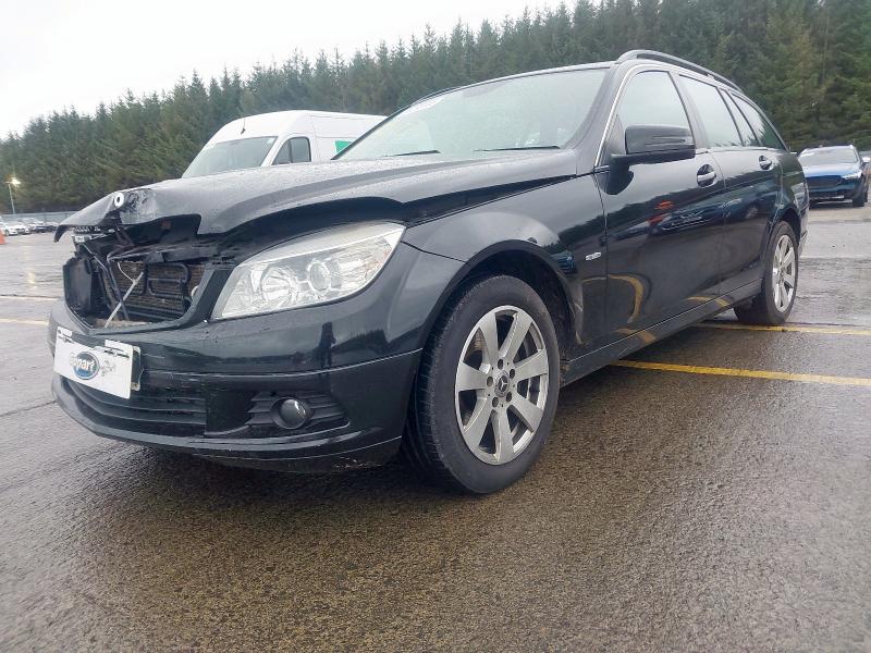 2009 MERCEDES-BENZ C180 KOMP SE BLUEEFF-CY A  for sale at Copart WHITBURN