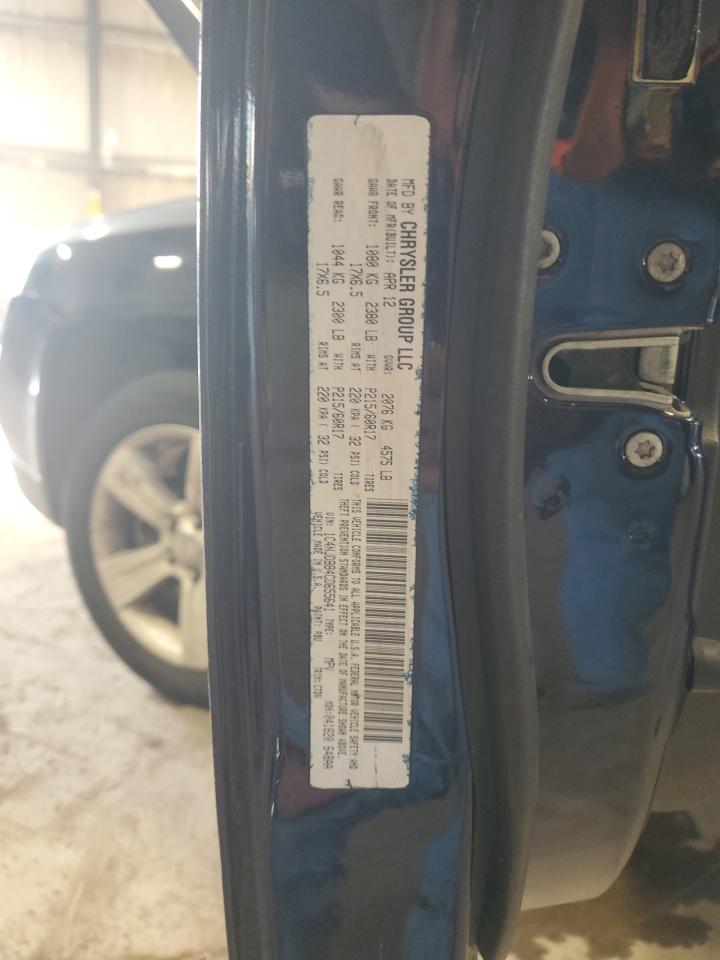 2012 Jeep Compass Sport VIN: 1C4NJDBB4CD655641 Lot: 84947555