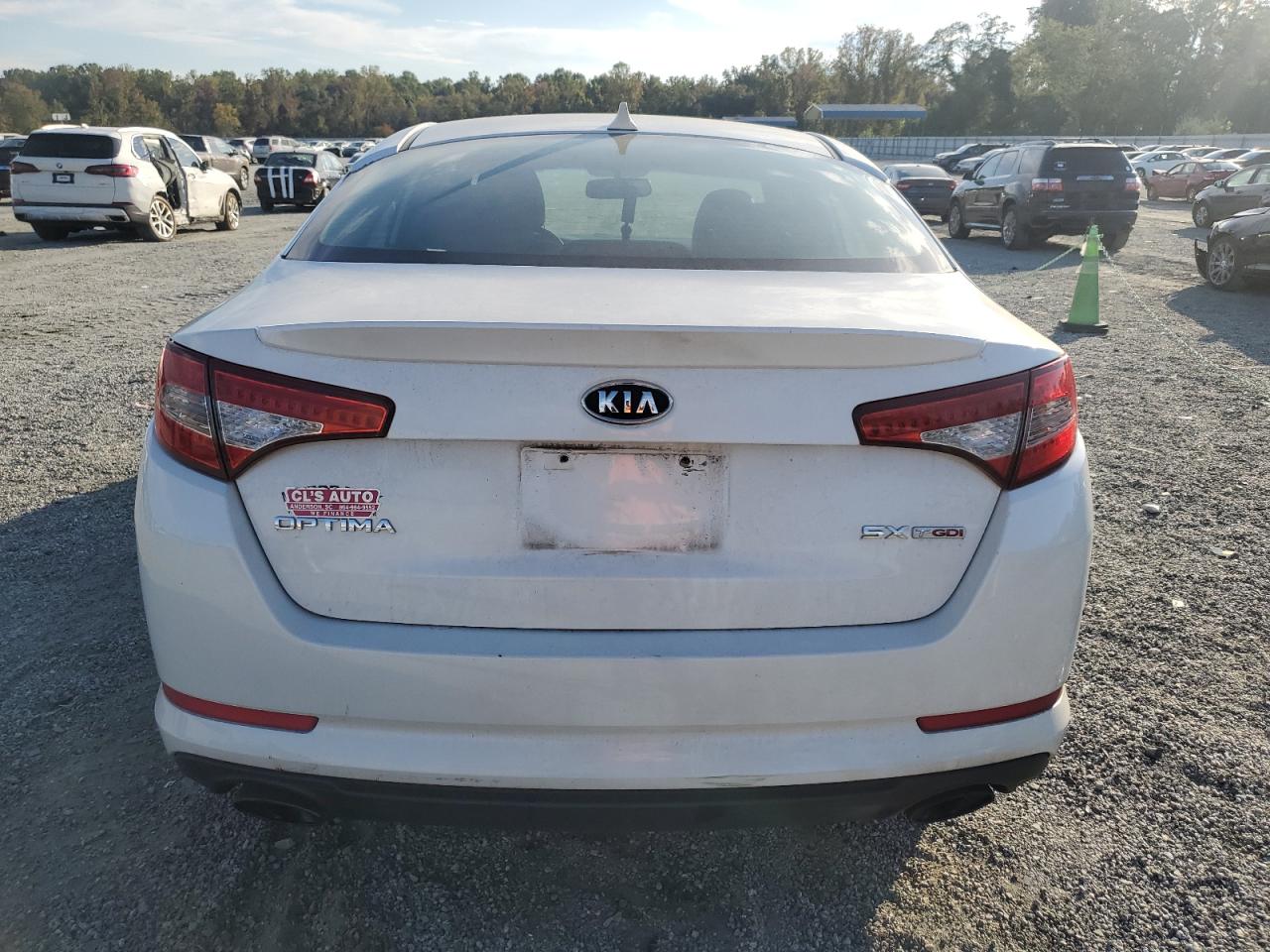 2012 Kia Optima Sx VIN: 5XXGR4A68CG057421 Lot: 82333995
