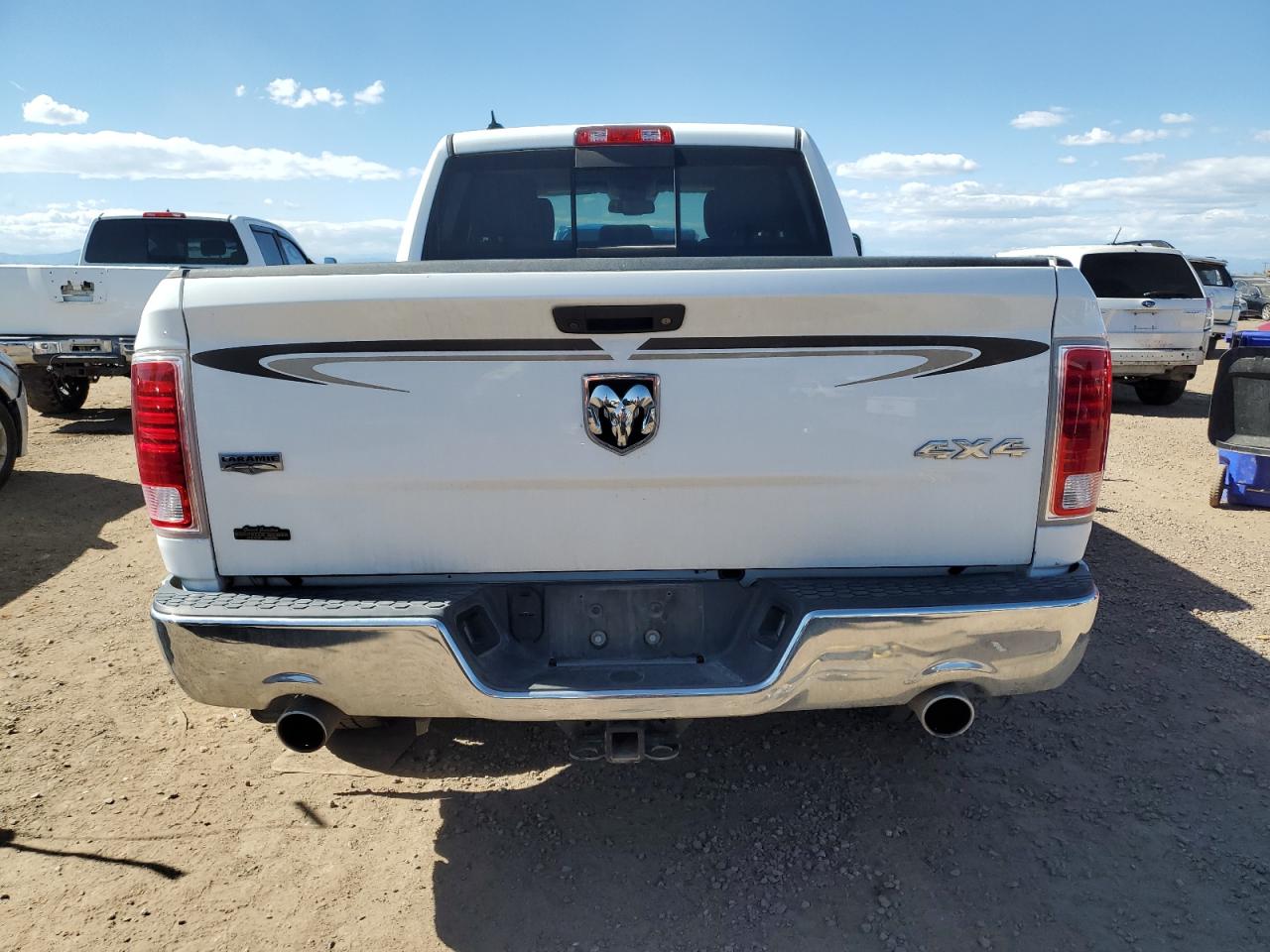 2015 Ram 1500 Laramie VIN: 1C6RR7VT3FS596444 Lot: 81890305