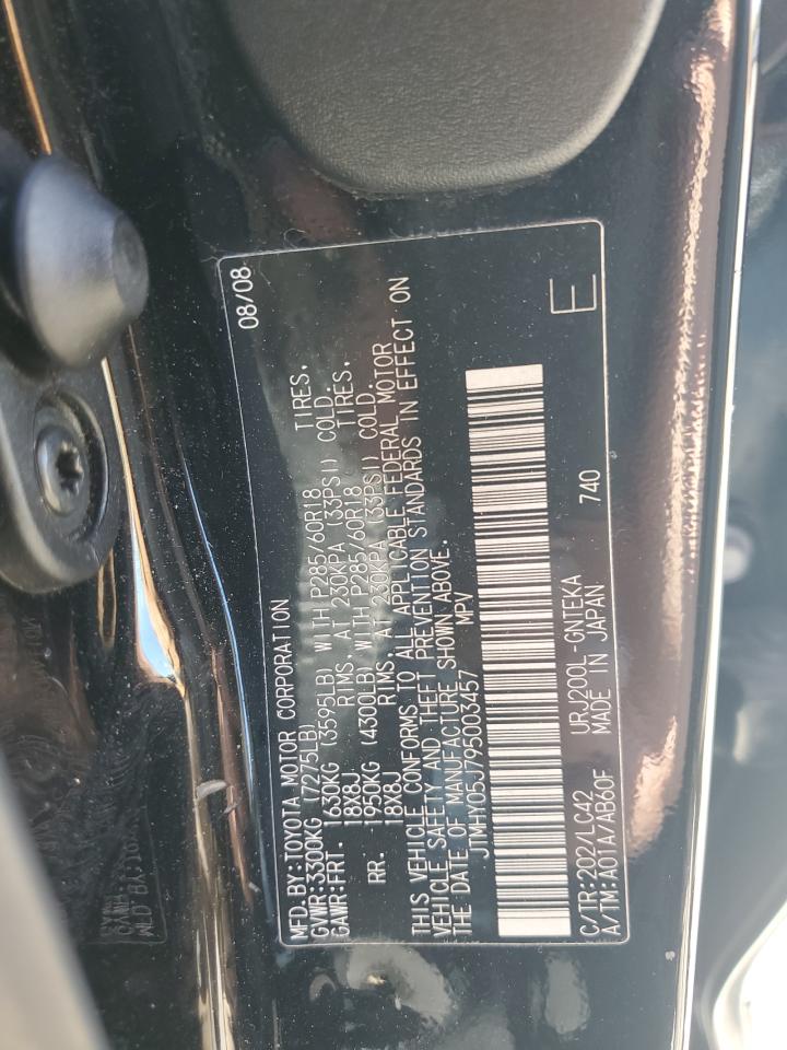 2009 Toyota Land Cruiser VIN: JTMHY05J795003457 Lot: 82062525