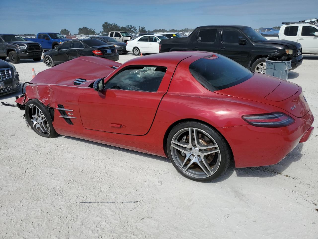 2011 Mercedes-Benz Sls Amg VIN: WDDRJ7HA9BA005680 Lot: 74722823