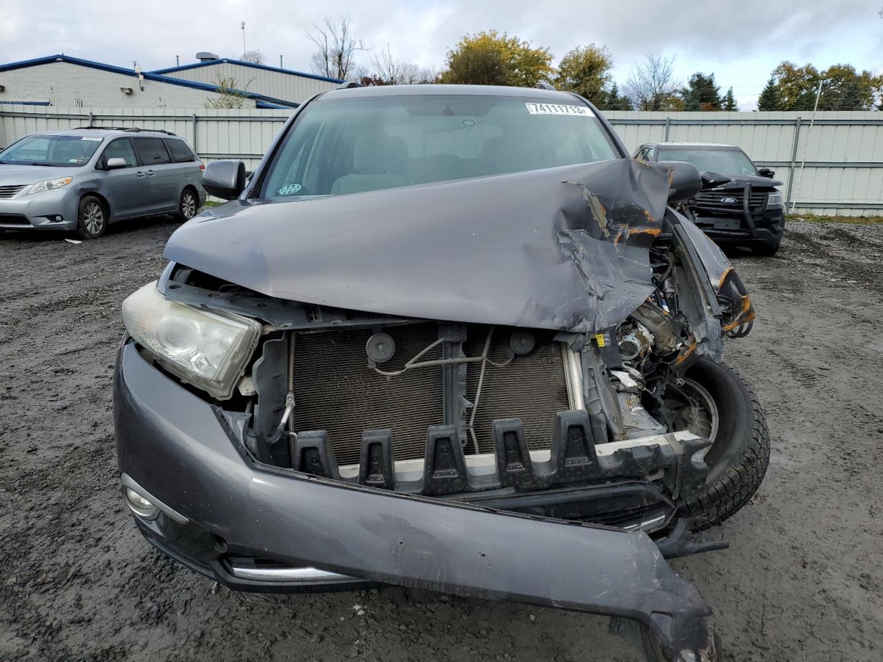 2012 Toyota Highlander Base VIN: 5TDBK3EH7CS119698 Lot: 74111713