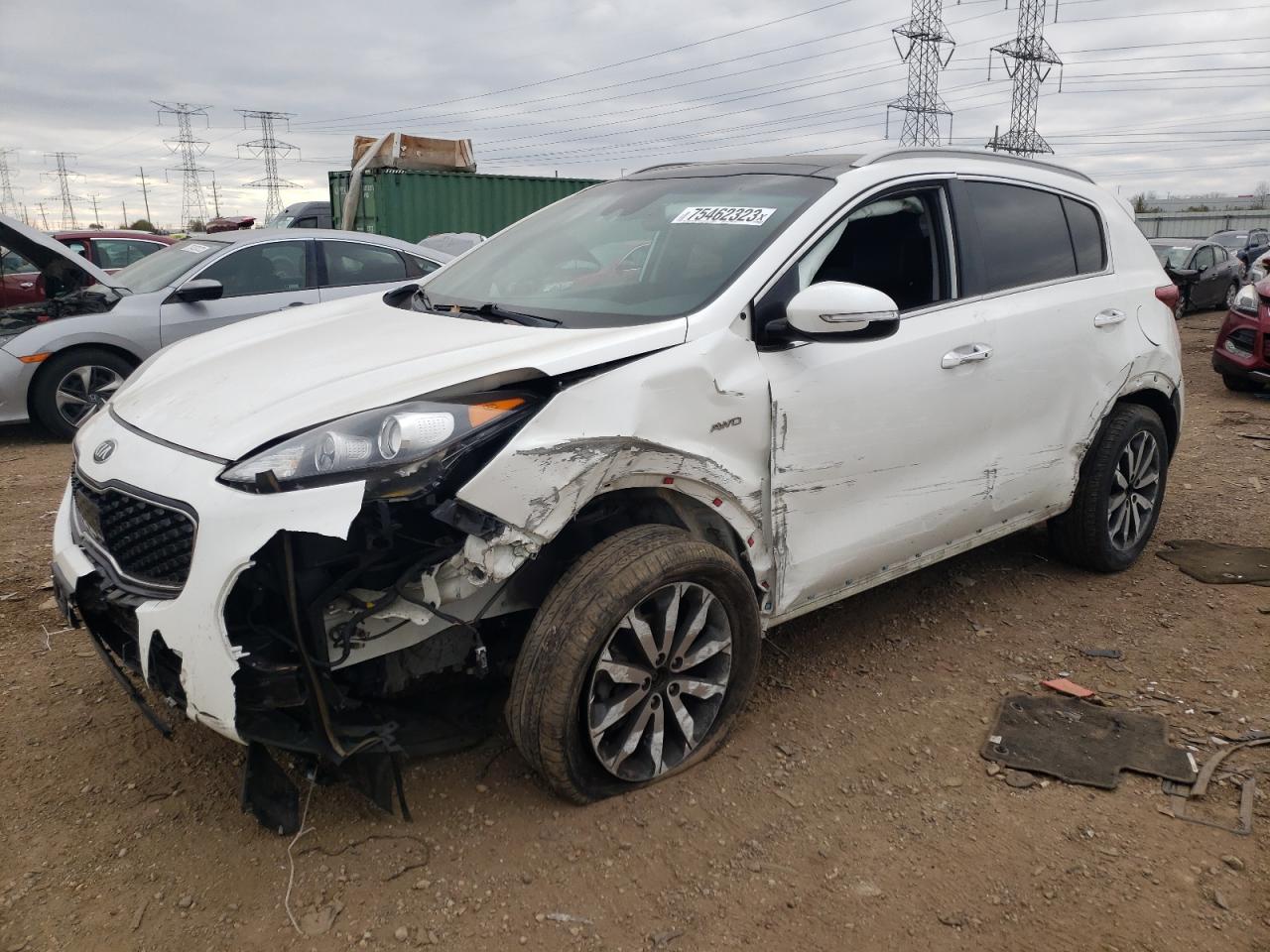 KNDPNCAC8H7204249 2017 Kia Sportage Ex