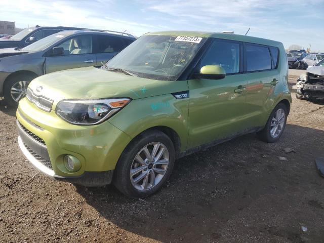  KIA SOUL 2017 Зелений