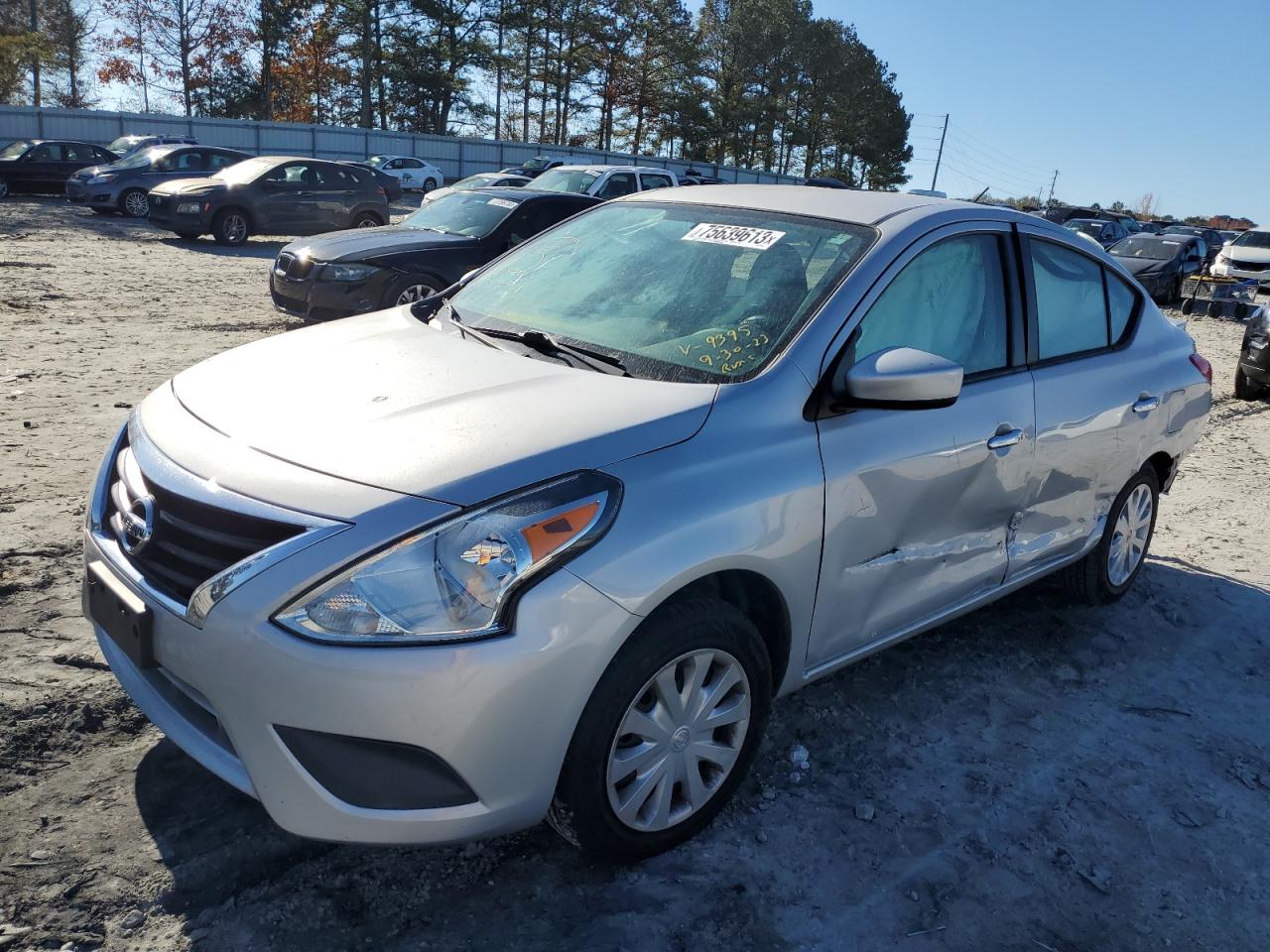 2019 Nissan Versa S VIN: 3N1CN7AP3KL869395 Lot: 75639613