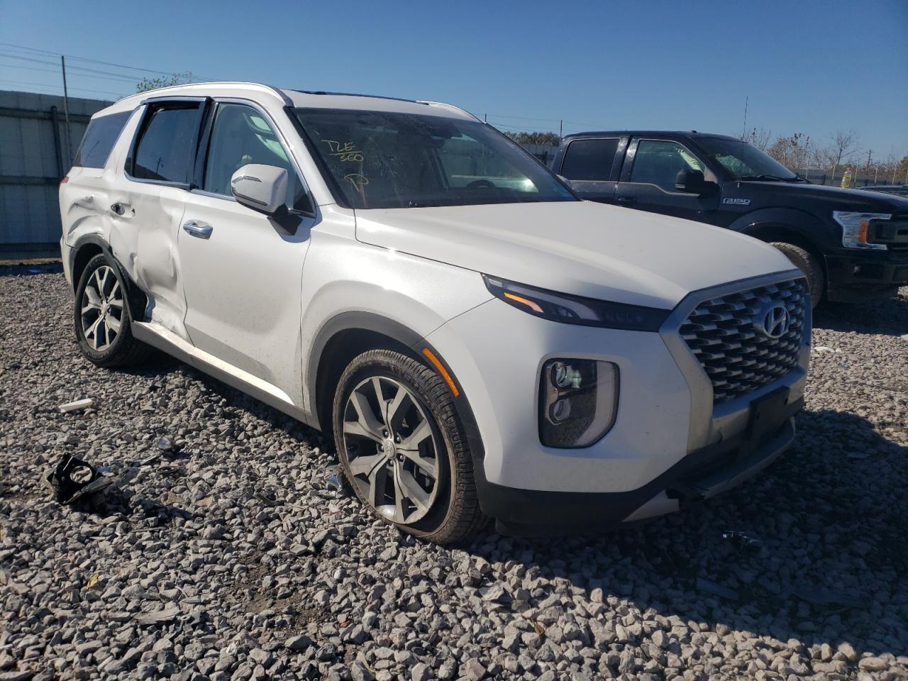 KM8R4DHE6MU269438 2021 Hyundai Palisade Sel