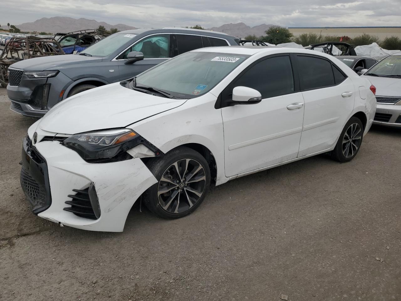 2018 Toyota Corolla L VIN: 2T1BURHE1JC006205 Lot: 76533503