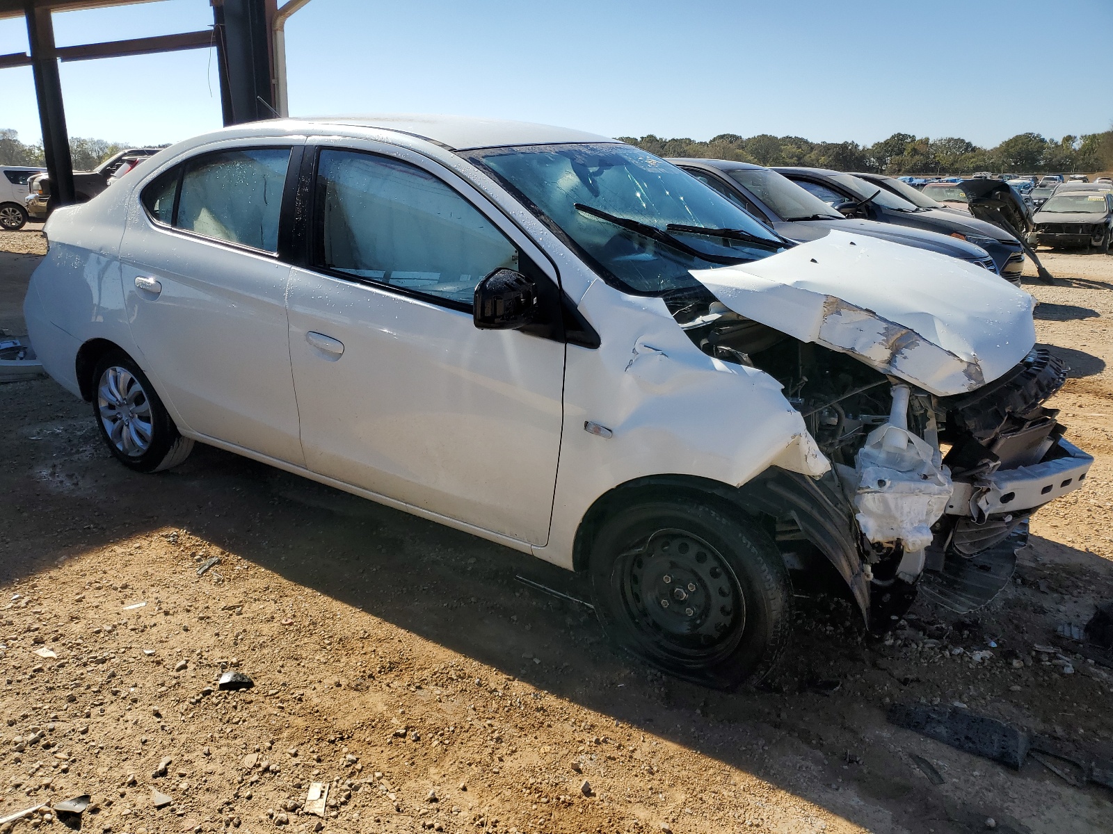 2018 Mitsubishi Mirage G4 Es vin: ML32F3FJ6JHF15554