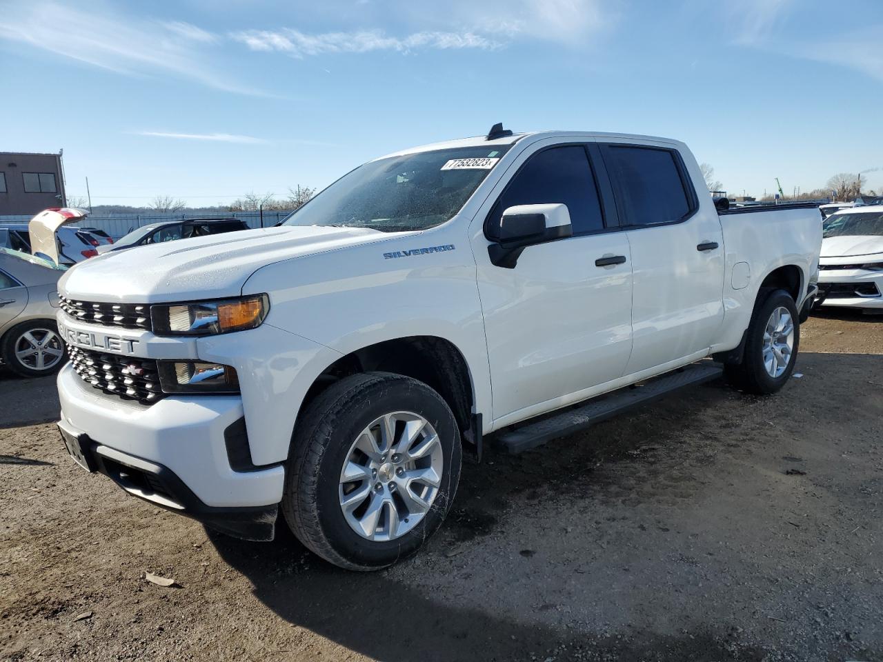 2020 Chevrolet Silverado C1500 Custom VIN: 1GCPWBEHXLZ268335 Lot: 77532823