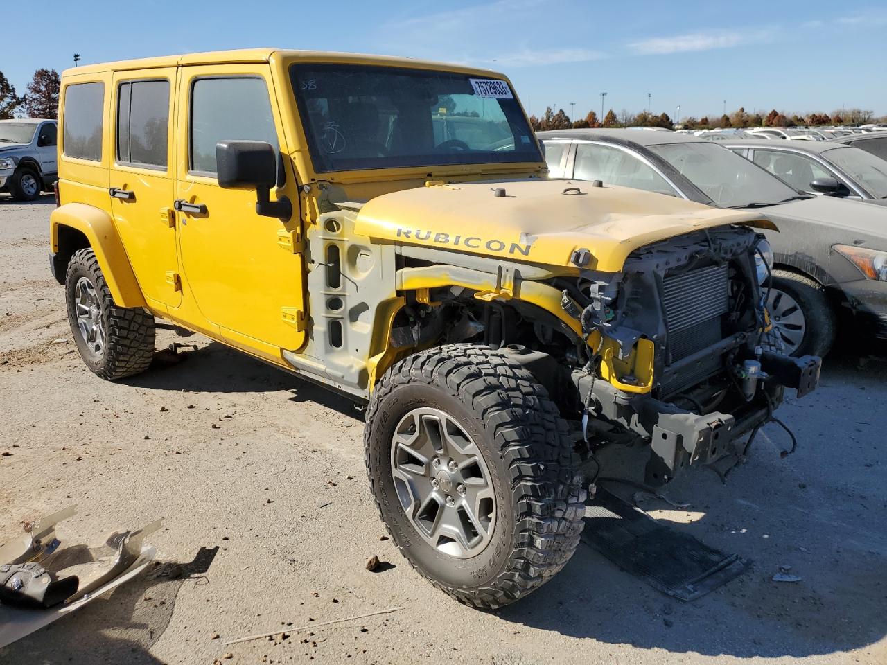 2015 Jeep Wrangler Unlimited Rubicon VIN: 1C4BJWFG4FL675676 Lot: 75729633