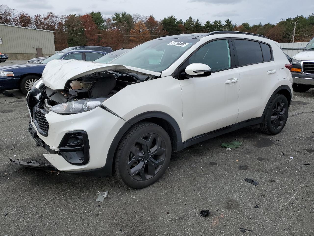 2022 Kia Sportage S VIN: KNDP6CAC7N7001684 Lot: 77236303