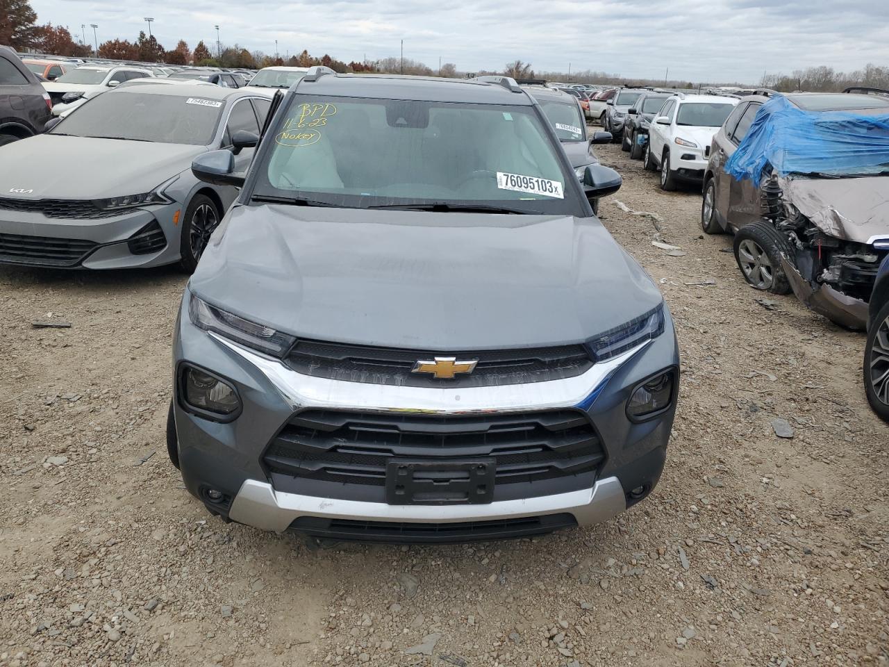 2021 Chevrolet Trailblazer Lt VIN: KL79MPSL5MB155310 Lot: 76095103