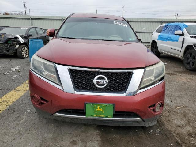  NISSAN PATHFINDER 2014 Red