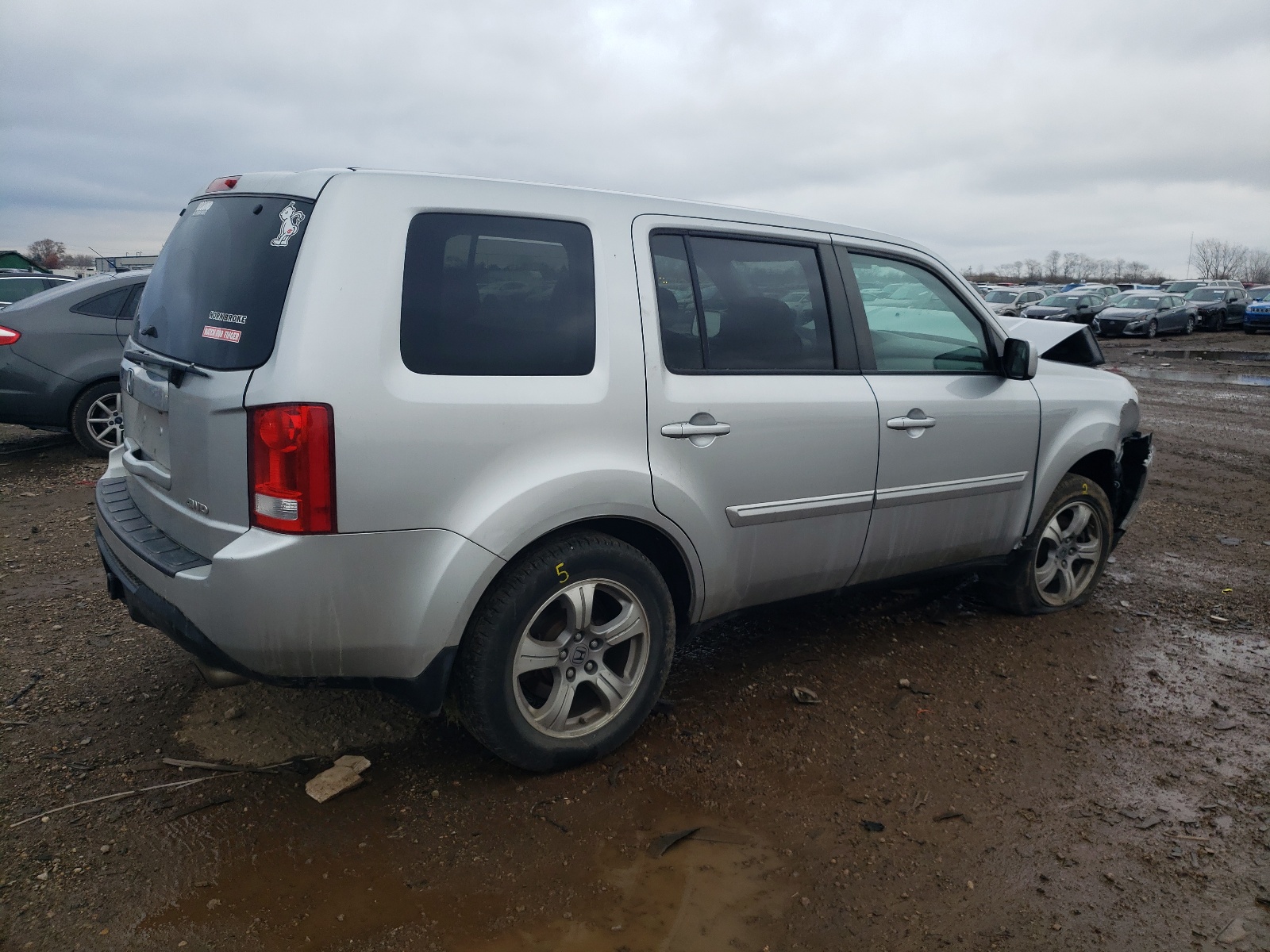 5FNYF4H49DB022991 2013 Honda Pilot Ex