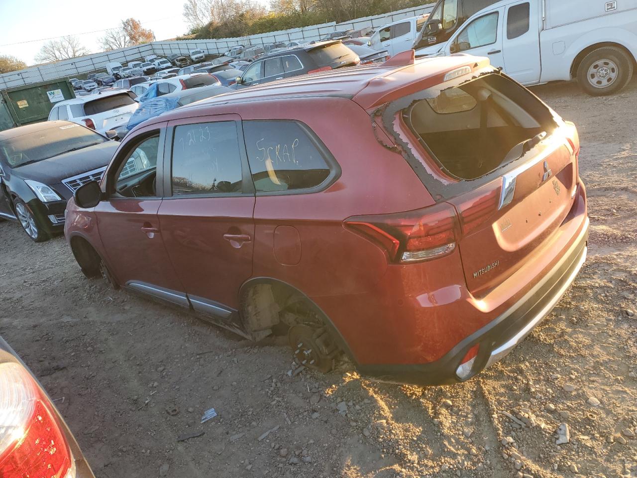 2018 Mitsubishi Outlander Se VIN: JA4AZ3A33JZ058325 Lot: 76473843