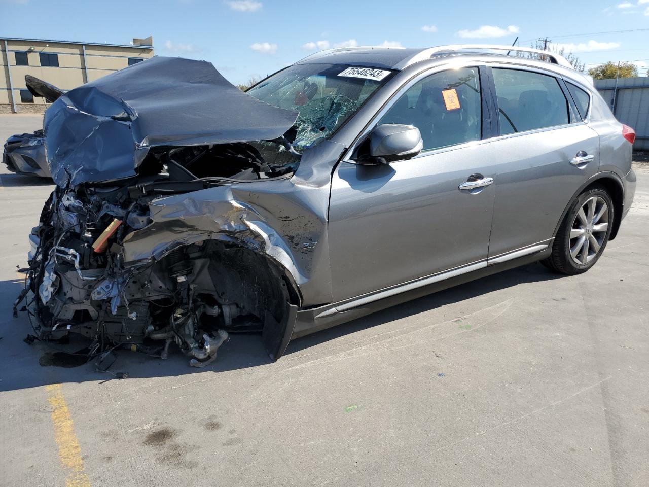 2016 Infiniti Qx50 zu verkaufen in Wilmer, TX - All Over