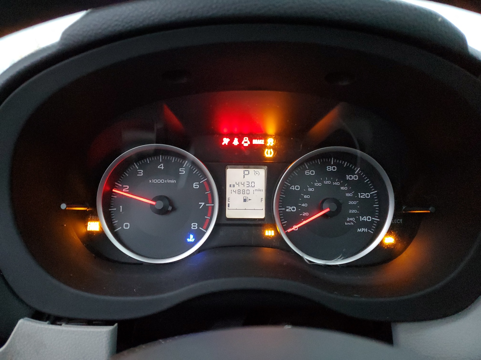 JF2SJAEC6EH431631 2014 Subaru Forester 2.5I Premium