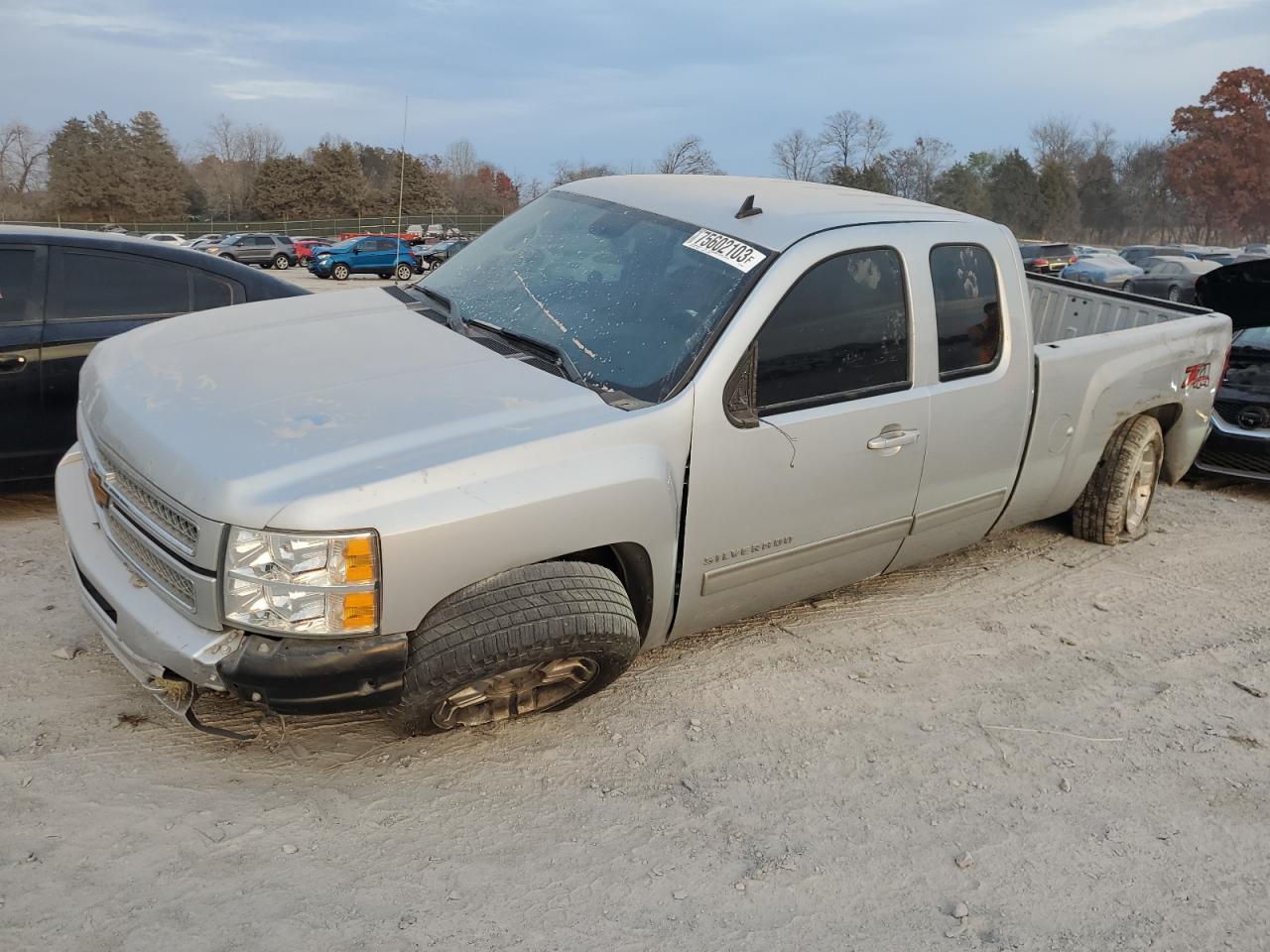 2013 Chevrolet Silverado K1500 Lt VIN: 1GCRKSE78DZ256990 Lot: 75602103