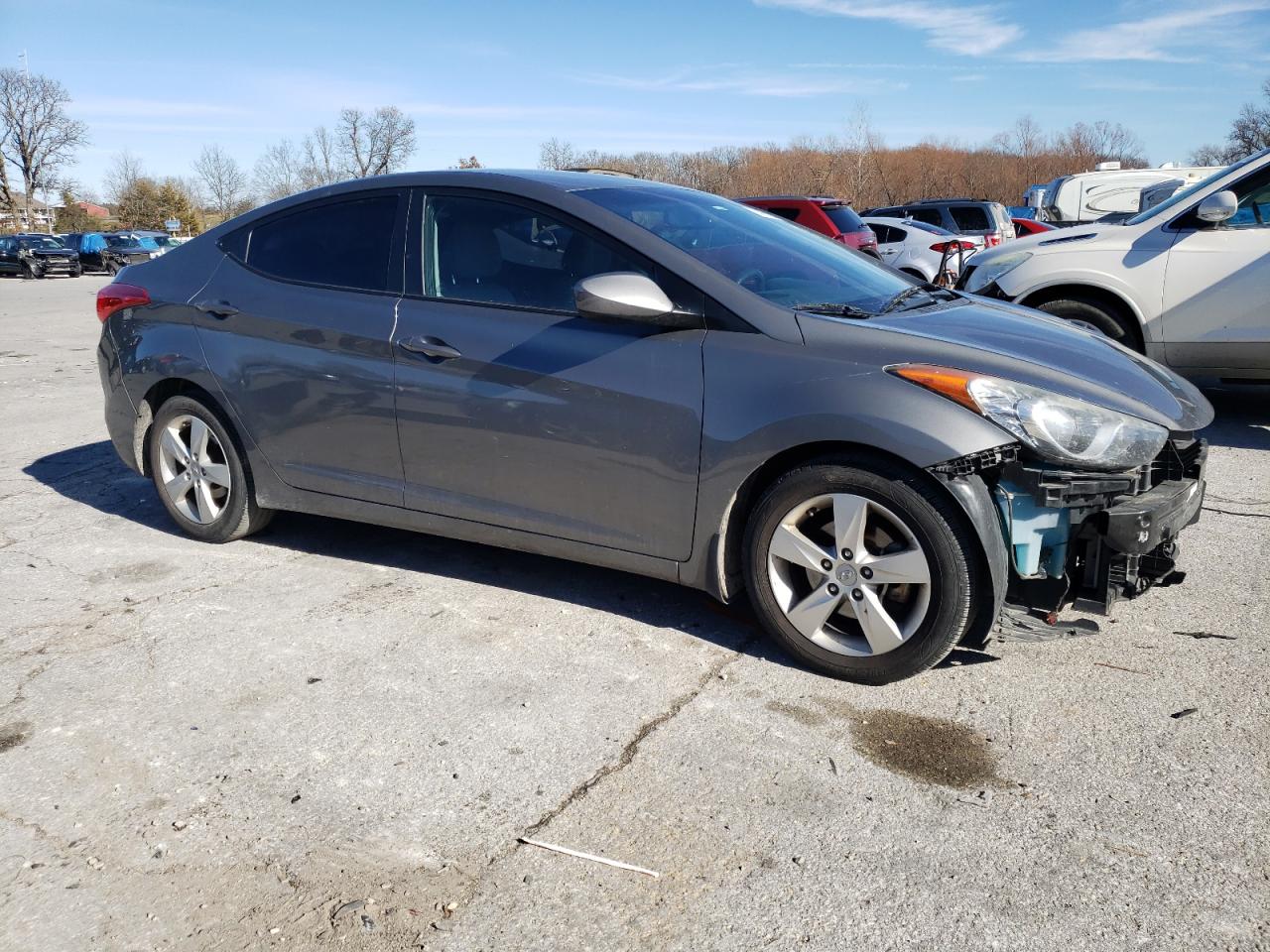 2013 Hyundai Elantra Gls VIN: 5NPDH4AE7DH299992 Lot: 78195193