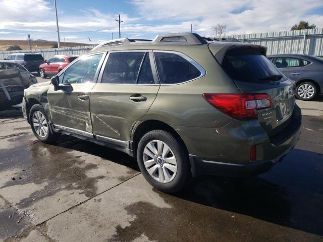  SUBARU OUTBACK 2015 Green