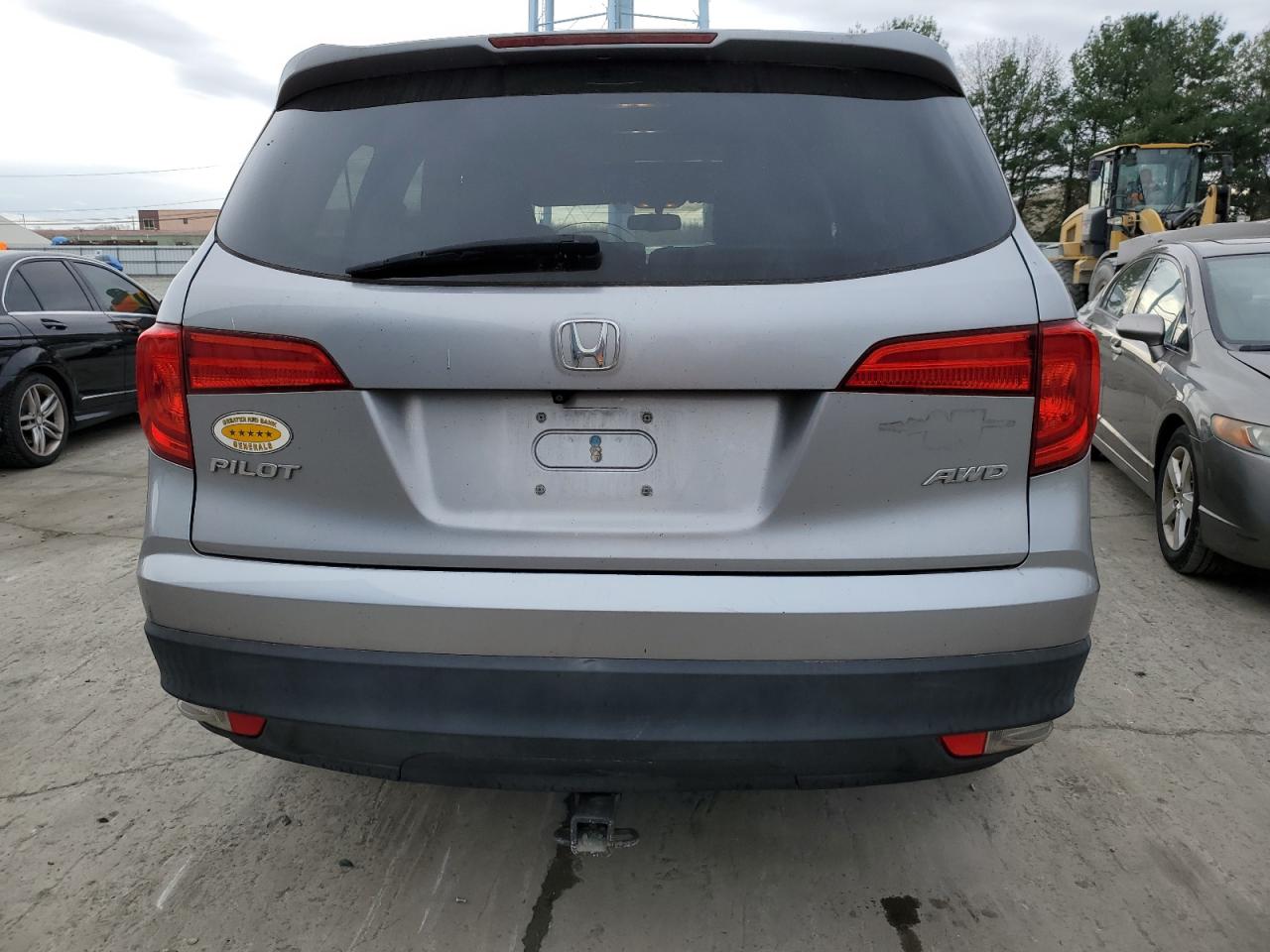 5FNYF6H53GB107589 2016 Honda Pilot Exl