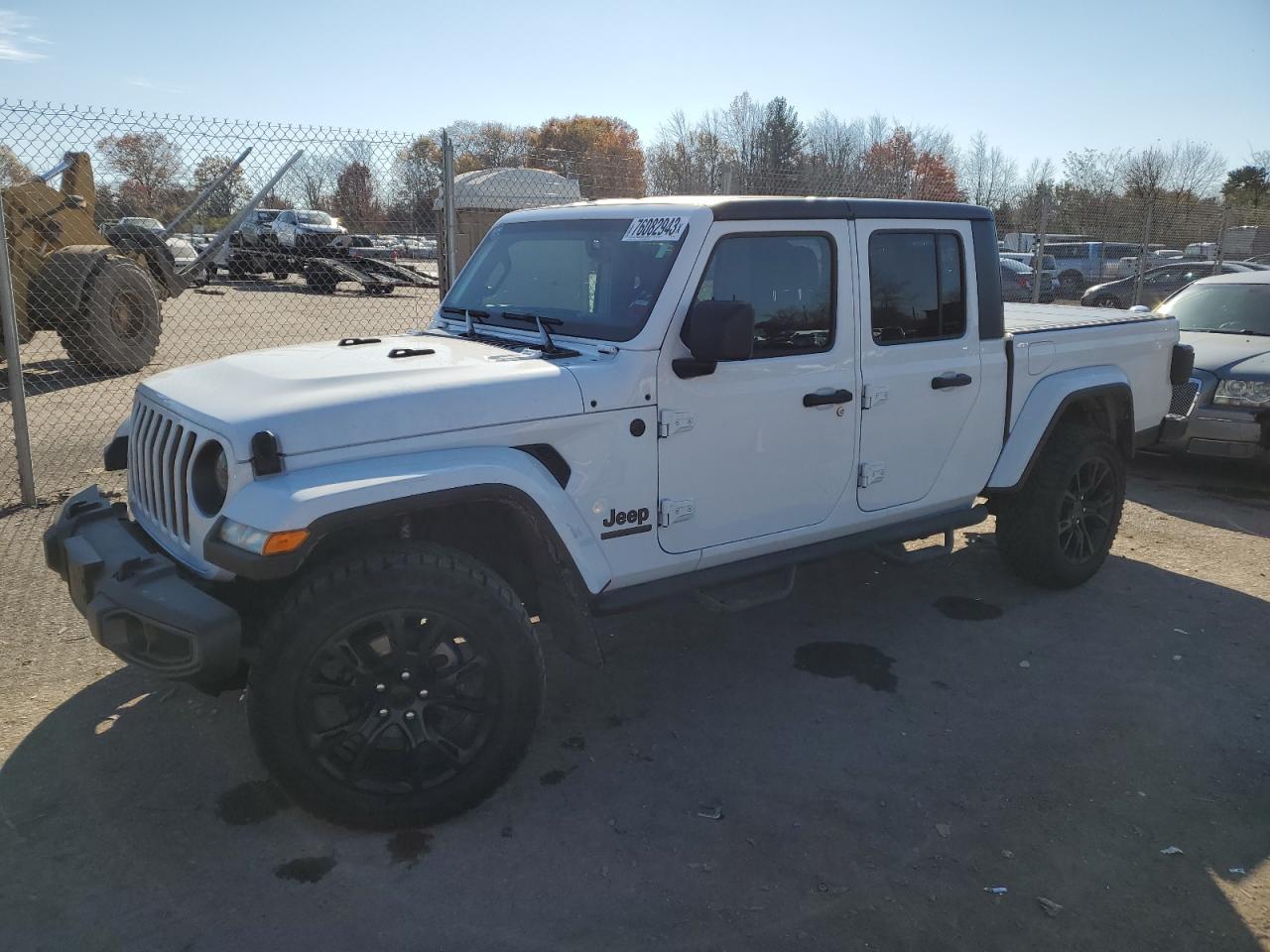 2021 Jeep Gladiator Sport VIN: 1C6HJTAG5ML535656 Lot: 76082943