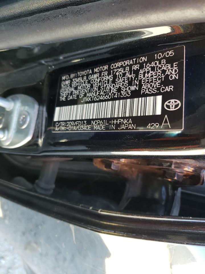 JTKKT624660141353 2006 Toyota Scion Xa