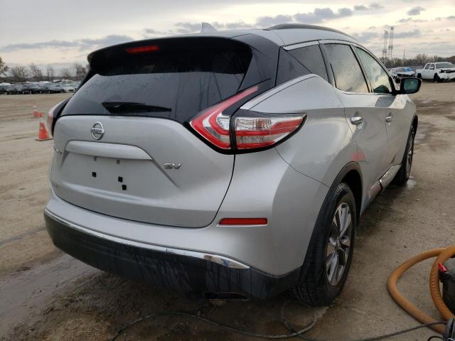  NISSAN MURANO 2018 Silver