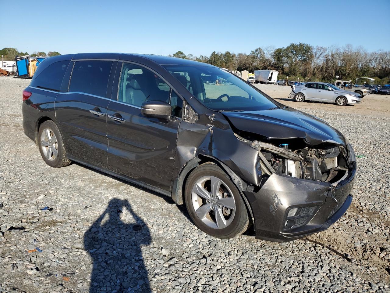 2018 Honda Odyssey Exl VIN: 5FNRL6H78JB008384 Lot: 77125213