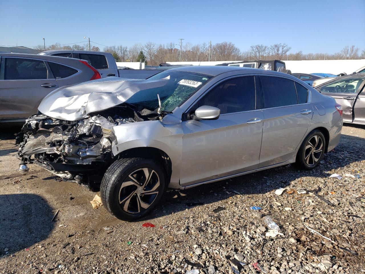 2017 Honda Accord Lx VIN: 1HGCR2F3XHA296362 Lot: 78093263