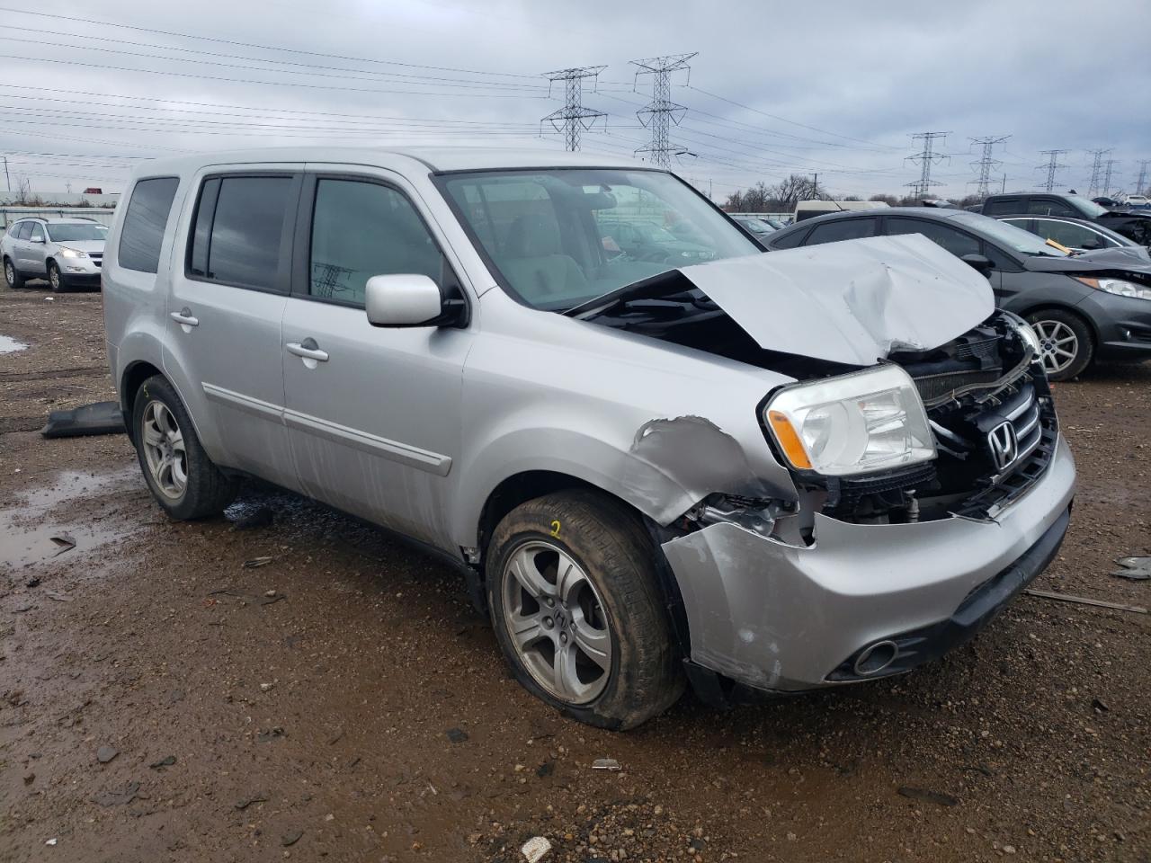 2013 Honda Pilot Ex VIN: 5FNYF4H49DB022991 Lot: 64352754